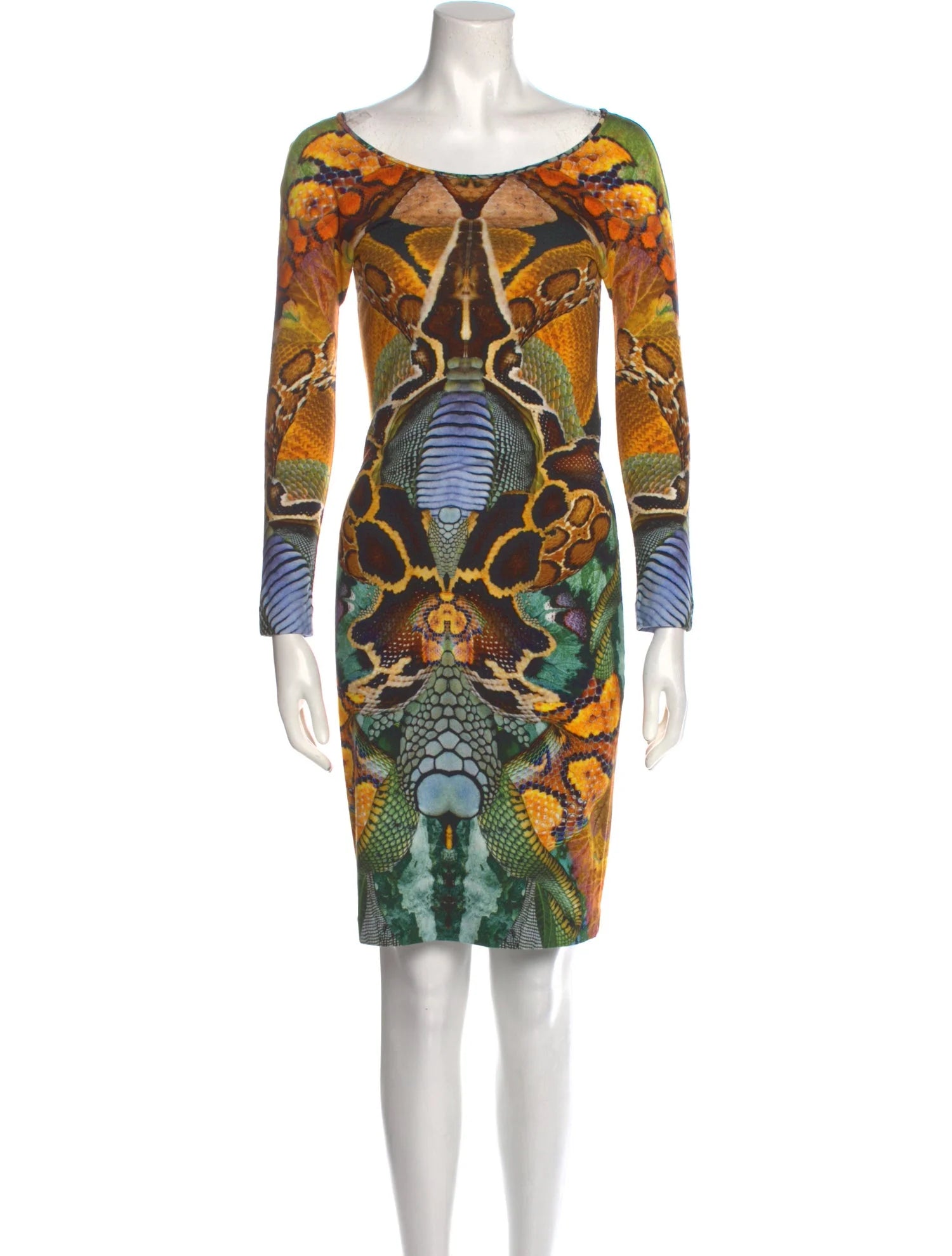 Alexander McQueen "Plato's Atlantis" Print Dress