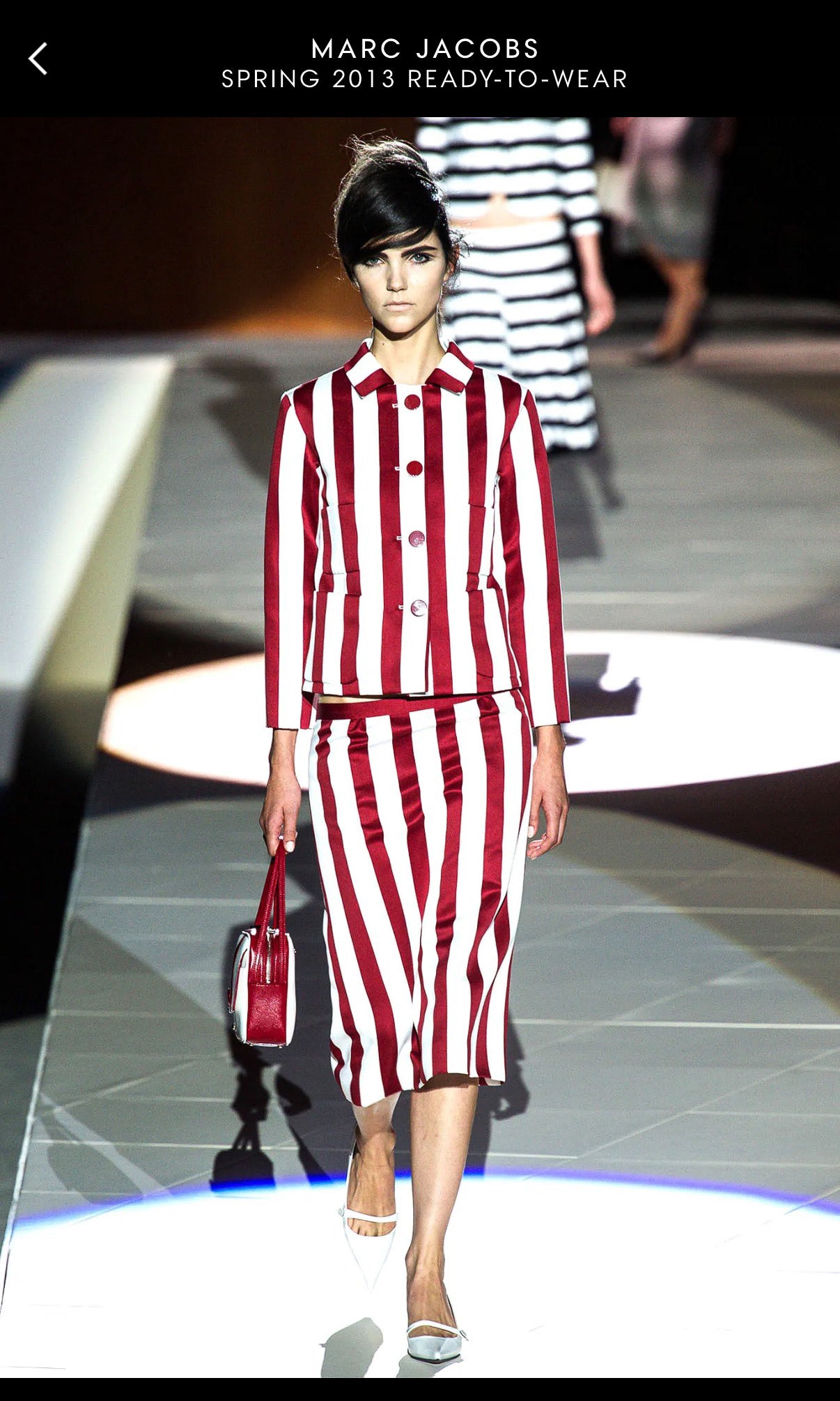 Marc Jacobs Red & White Jacket (S/S 2013)