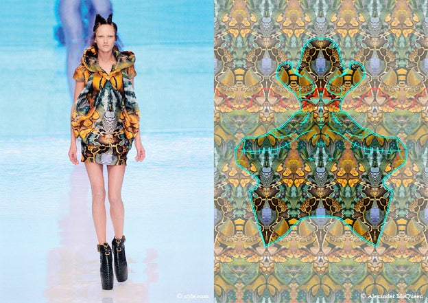 Alexander McQueen "Plato's Atlantis" Print Dress